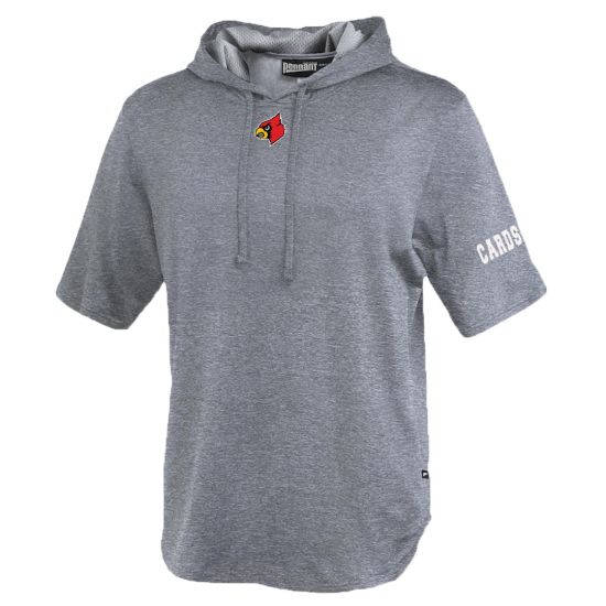 short sleeve warmup hoodie